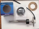 Fuel Tank Gauge Meter Sender 18" Stainless Wema Kus UPFR-BS-240-33 Black Chrome. Fixed Price $112.61.