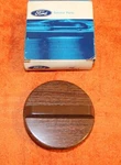 1976 1977 Ford Pinto Squire Station Wagon Nos Woodgrain Fuel Gas Tank Filler Cap. Fixed Price $179.00.