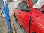 2010 Toyota Tundra Fuel Filler Door Red Oem Used 4016430. Fixed Price $80.70.