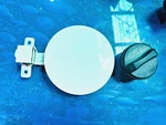 Volvo C70 Gas Fuel Filler Tank Cap P/n: 30748040 Color: Pearl White Metallic 453. Fixed Price $39.99.