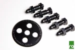 Radium 20-0128-01 Bulkhead Plate 6AN With 5 Fittings And Nuts. Fixed Price $67.65.