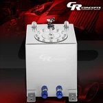 2.5 GALLON/9.5L Lightweight Polished Aluminum Gas Fuel Cell Tank+level Sender. Fixed Price $62.06.
