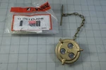 Velvac 600007 21DJ08 Vented Fuel Cap Threaded W/ Chain & Cross Bar Old Stock. Fixed Price $37.79.