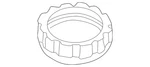 Genuine Audi Fuel Tank Lock Ring 8N0-201-375-A. Fixed Price $12.11.