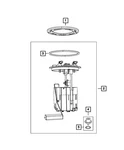 Genuine Mopar Lock Ring 4721916AA. Fixed Price $15.62.