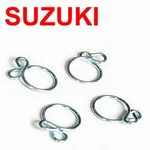 Suzuki Vacuum Carburetor Fuel Hose Clamp Clip Gas Line (9MM) Gt Gsxr Tm. Fixed Price $7.95.