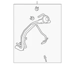 Genuine Mitsubishi Filler Neck 1710A440. Fixed Price $349.53.