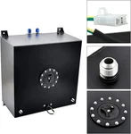 15 Gallon Black Coated Aluminum Racing Fuel Cell Drifting Gas Tank+level Sender. Fixed Price $119.99.