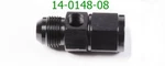 Radium 14-0148-08 Inline -8AN To 1/8" Npt Female Straight Adapter Fitting Black. Fixed Price $26.62.