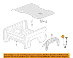 Chevrolet Gm Oem Silverado 1500 Pickup Box Bed-fuel Door Gas Cap Hatch 22776828. Fixed Price $160.22.