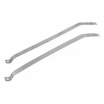 New Set Of 2 Galvanized Fuel Tank Straps Fits Mustang Cougar TNKST89. Fixed Price $69.33.