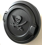 Pirate Swords In 3D Black For 2018-2026 Jeep Wrangler Jlu Gas Cap Cover. Fixed Price $59.99.