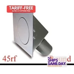 Hagan Street Rod 45RF, One Round Fuel Door Flat Surfaces Steel Natural Performan. Fixed Price $242.89.
