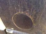 Fuel Filler Door Fits 00 Sonoma 3615366. Fixed Price $25.00.