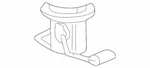 Oem New 2000-2005 Ford Thunderbird Right Fuel Sender Unit Gasket XW4Z-9276-AB. Fixed Price $12.84.