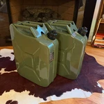 New Vevor Military Army Green 20L 5 Gallon Fuel Can Gasoline Steel Tank. Fixed Price $114.99.
