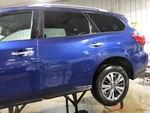 2017 Nissan Pathfinder Gas Fuel Filler Door Lid Cover Blue. Fixed Price $90.00.