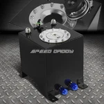 2.5 GALLON/9.5L Black Coat Aluminum Racing/drift Fuel Cell Tank+cap+level Sender. Fixed Price $53.88.
