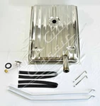 1956 Ford Passenger Stainless Steel Gas Fuel Tank W/ Sending Unit & Strap Kit. Fixed Price $494.00.