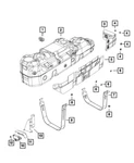 Fuel Tank Mopar 68323674AC. Fixed Price $1010.92.