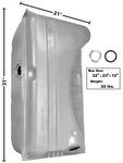 1970-71 Duster Gas Tank 70/1 16 Gal. W/4 Vent Pipe. Fixed Price $137.27.