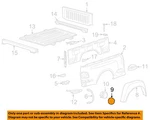 Ford Oem 04-08 F-150 Pick Up Box Front Side Panels-fuel Door 4L3Z83405A26BAA. Fixed Price $81.46.