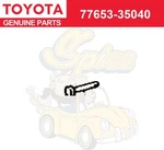 Genuine Toyota Pin 77653-35040. Fixed Price $19.00.