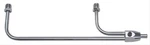 Trans-dapt 2198 Fuel Line Chrome Steel Holley 4160 Series 3/8" Hose Barb Inlet. Fixed Price $37.99.