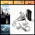 Touchless Automatic Toilet Flusher Kit - Smart Sensor System, 3600MAH Batt. Fixed Price $132.99.