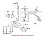 Genuine Oem Fuel Filler Neck For Bmw Series 128I 135I 2008-2013. Fixed Price $173.40.