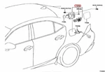 Toyota Genuine Lexus 2014-2021 Is Fuel Filler Pocket Assy 77305-53010 Oem. Fixed Price $110.00.