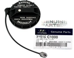 Genuine Fuel Gas Tank Filler Cap Cover Circle 1996-2019 Hyundai Kia Accent Azera. Fixed Price $25.93.