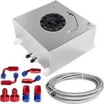 10 Gallon 40L Polished Aluminum Cell Gas Tank+cap+level Sender+fuel Line. Fixed Price $124.88.
