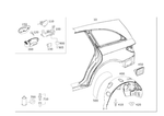 Genuine Mercedes-benz Paneling 251-757-01-06. Fixed Price $87.63.