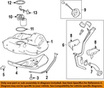 Gm Oem 12-17 Malibu Limited Fuel System Components-filler Pipe 22944788. Fixed Price $315.15.