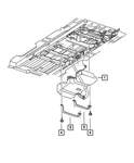 Genuine Mopar Fuel Tank Strap 4809311AE. Fixed Price $115.08.