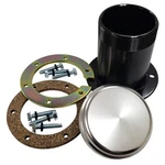 Bolt-on Fuel Or Gas Filler Neck 3" Tall- Aluminum Cap-tanks Inc- Pbc. Fixed Price $53.99.