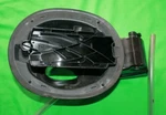 2014 - 2016 Land Range Rover Sport L494 Rear Fuel Tank Flap Hinge Assembly. Fixed Price $35.00.