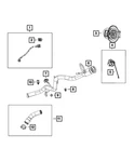 Genuine Mopar Fuel Filler Hose 68184779AA. Fixed Price $53.69.