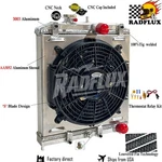 Radiator+shroud Fan Fit 1992-00 Honda Civic D15 D16 Ek Acura Integra Aluminum. Fixed Price $81.77.