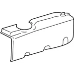Genuine Ford Fuel Tank Shield 4L5Z-9A032-BA. Fixed Price $59.74.