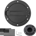 Filler Door Cap Black Gas Cover Compatible With Wrangler 2007-2017. Fixed Price $36.45.