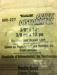 Dorman 3/8 X 12 Fuel Sending Unit Repair Line 800-227 Double Bead. Fixed Price $15.00.