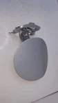 Fuel Filler Door Gas Flap 2012 13 14 15 Honda Civic Sedan Silver. Fixed Price $54.60.
