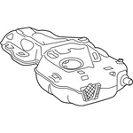 Genuine Mercedes-benz Oe Fuel Tank 247-470-21-03. Fixed Price $935.37.