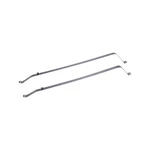 For Cadillac Allante/brougham 1991 1992 Fuel Tank Straps Steel Silver Color. Fixed Price $164.47.