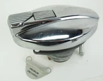 Jaguar Xjs Series 3 Convertible Fuel Gas Tank Filler Door Chrome Lid 1986-1996. Fixed Price $85.00.