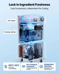 Vevor Commercial Ice Cream Machine Dual Compressors 3-FLAVOR Maker. Fixed Price $2467.90.