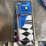 Mr. Gasket 1556G Adjustable Fuel Line With Red And Blue Hose Ends. Fixed Price $45.00.