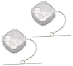 2PK 3-1/2" Fuel Tank Cap Fits With Freightliner, Replace 0337017002, 600149. Fixed Price $49.99.